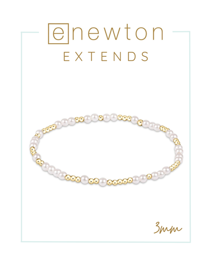 E Newton | Extends | Hope Unwritten Bracelet - Pearl-Bracelets-ENEWTON-The Village Shoppe, Women’s Fashion Boutique, Shop Online and In Store - Located in Muscle Shoals, AL.