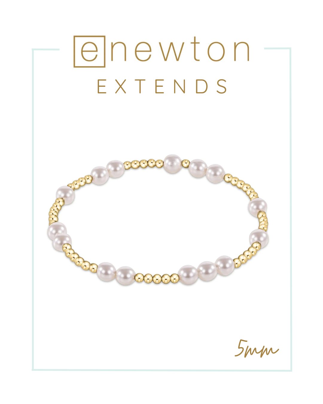 E Newton | Extends | Hope Unwritten Bracelet - Pearl-Bracelets-ENEWTON-The Village Shoppe, Women’s Fashion Boutique, Shop Online and In Store - Located in Muscle Shoals, AL.