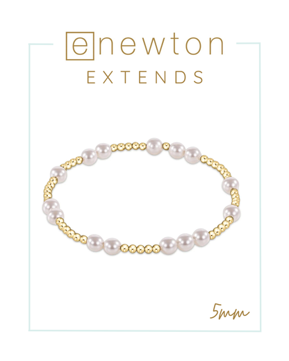 E Newton | Extends | Hope Unwritten Bracelet - Pearl-Bracelets-ENEWTON-The Village Shoppe, Women’s Fashion Boutique, Shop Online and In Store - Located in Muscle Shoals, AL.
