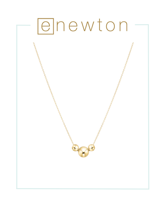 Enewton 16" Necklace Gold - Purpose Gold-Necklaces-ENEWTON-The Village Shoppe, Women’s Fashion Boutique, Shop Online and In Store - Located in Muscle Shoals, AL.