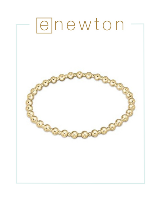 E Newton Classic Grateful Pattern 4mm Bead Bracelet-Bracelets-ENEWTON-The Village Shoppe, Women’s Fashion Boutique, Shop Online and In Store - Located in Muscle Shoals, AL.