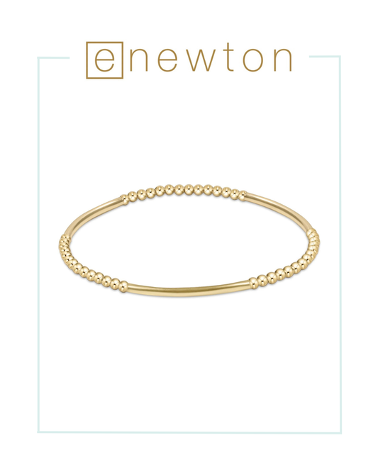 Enewton Bliss Bar Pattern Gold 2.5mm Bracelet-Bracelets-ENEWTON-The Village Shoppe, Women’s Fashion Boutique, Shop Online and In Store - Located in Muscle Shoals, AL.