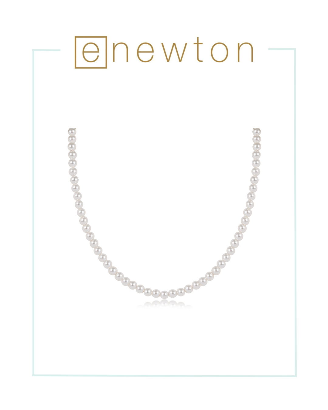 E Newton 17" Classic Pearl Bead Choker-Necklaces-ENEWTON-The Village Shoppe, Women’s Fashion Boutique, Shop Online and In Store - Located in Muscle Shoals, AL.