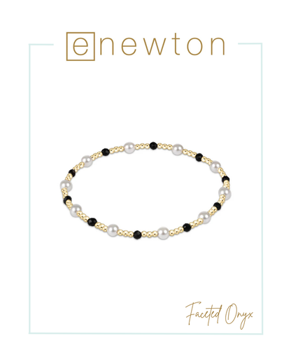 E Newton Pearl Sincerity Pattern 4mm Bead Bracelet - Gemstones-Bracelets-ENEWTON-The Village Shoppe, Women’s Fashion Boutique, Shop Online and In Store - Located in Muscle Shoals, AL.