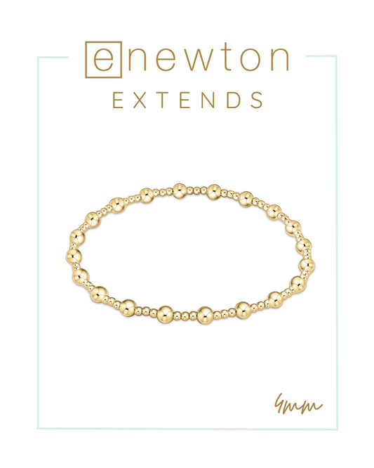 E Newton | Extends | Classic Sincerity Pattern Bracelet - Gold-Bracelets-ENEWTON-The Village Shoppe, Women’s Fashion Boutique, Shop Online and In Store - Located in Muscle Shoals, AL.