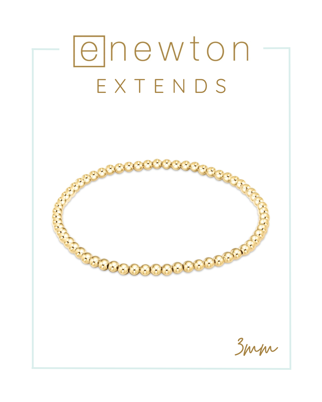 E Newton | Extends | Classic Gold Bracelet-Bracelets-ENEWTON-The Village Shoppe, Women’s Fashion Boutique, Shop Online and In Store - Located in Muscle Shoals, AL.