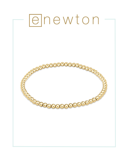 Enewton Classic Gold 3mm Bead Bracelet-Bracelets-ENEWTON-The Village Shoppe, Women’s Fashion Boutique, Shop Online and In Store - Located in Muscle Shoals, AL.