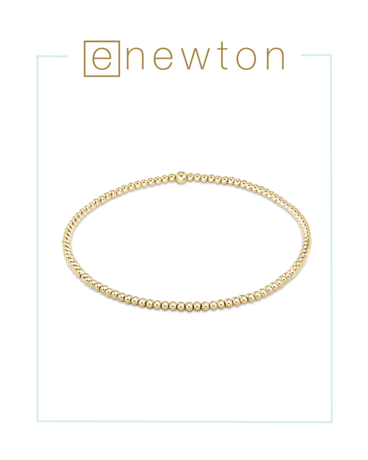 Enewton Classic Gold 2mm Bead Bracelet-Bracelets-ENEWTON-The Village Shoppe, Women’s Fashion Boutique, Shop Online and In Store - Located in Muscle Shoals, AL.