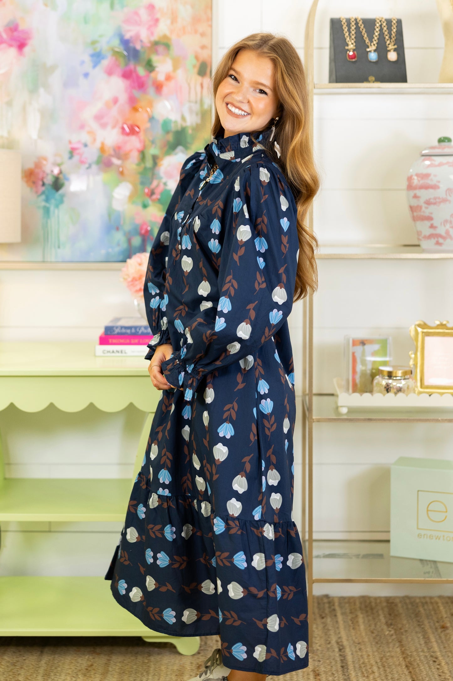 The Conrad Midi Dress-Midi Dress-Umgee-The Village Shoppe, Women’s Fashion Boutique, Shop Online and In Store - Located in Muscle Shoals, AL.