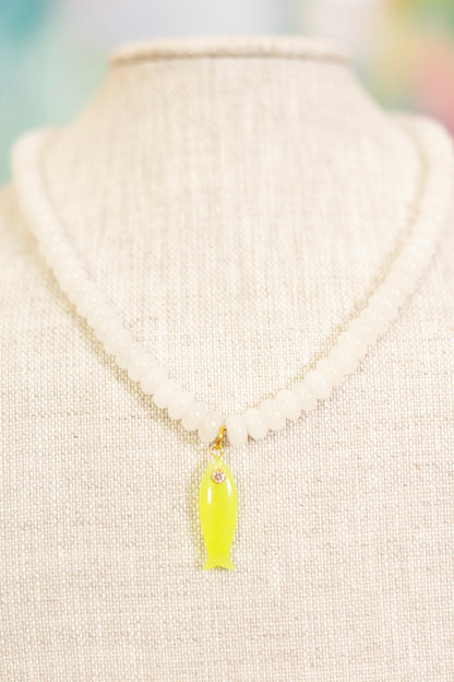 Taffy Tide Fish Charm Necklace | Hart Designs-Necklaces-Hart Designs-The Village Shoppe, Women’s Fashion Boutique, Shop Online and In Store - Located in Muscle Shoals, AL.