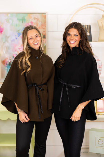 The Wray Cape Poncho-Poncho-Original USA-The Village Shoppe, Women’s Fashion Boutique, Shop Online and In Store - Located in Muscle Shoals, AL.