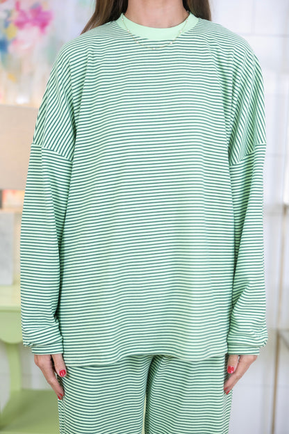 Good Mood Striped Set-Matching Set-Things Between-The Village Shoppe, Women’s Fashion Boutique, Shop Online and In Store - Located in Muscle Shoals, AL.