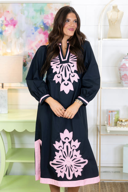 Good Impression Midi Dress-Midi Dress-Jodifl-The Village Shoppe, Women’s Fashion Boutique, Shop Online and In Store - Located in Muscle Shoals, AL.