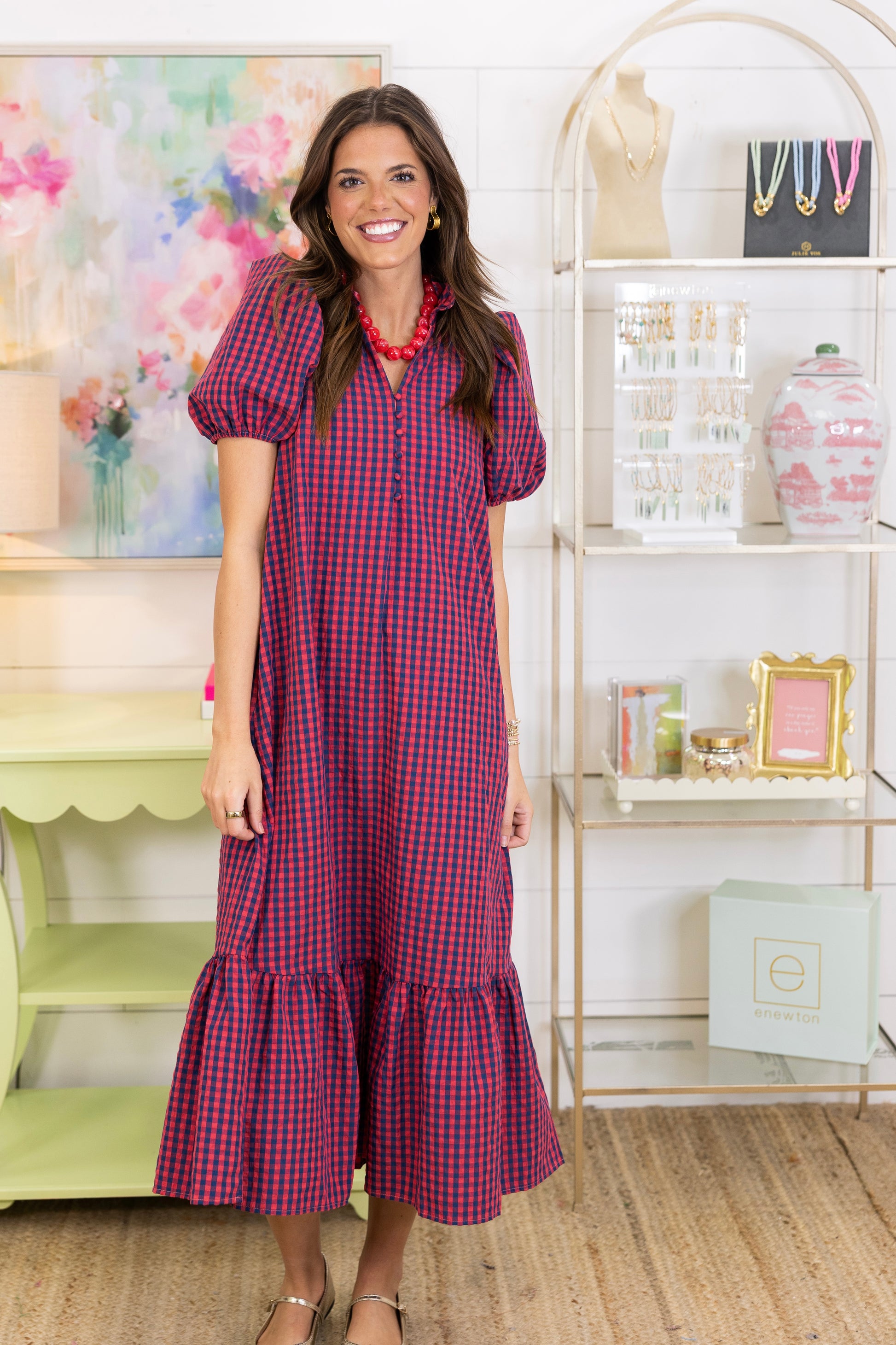 Fresh Squeezed Midi Dress-Midi Dress-Entro-The Village Shoppe, Women’s Fashion Boutique, Shop Online and In Store - Located in Muscle Shoals, AL.