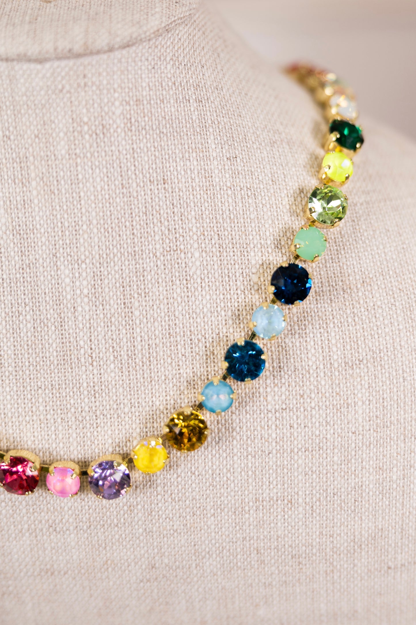 Signature Stone Necklace-Necklaces-AF Design Group-The Village Shoppe, Women’s Fashion Boutique, Shop Online and In Store - Located in Muscle Shoals, AL.