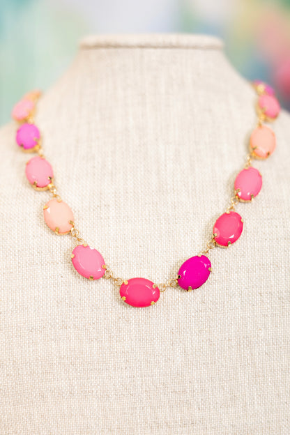 Sunset Sorbet Gemstone Necklace | Hart Designs-Necklaces-Hart Designs-The Village Shoppe, Women’s Fashion Boutique, Shop Online and In Store - Located in Muscle Shoals, AL.