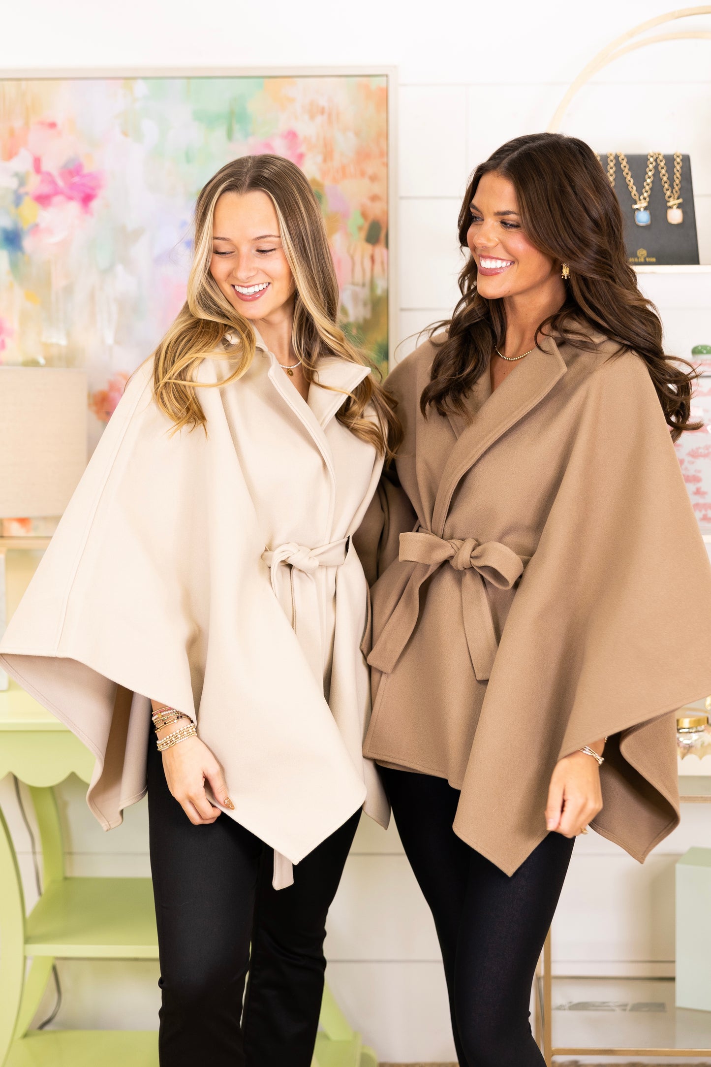 The Lou Cape Poncho-Poncho-Original USA-The Village Shoppe, Women’s Fashion Boutique, Shop Online and In Store - Located in Muscle Shoals, AL.