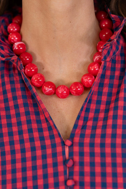 Sweet Tart Beaded Necklace-Necklaces-Hart Designs-The Village Shoppe, Women’s Fashion Boutique, Shop Online and In Store - Located in Muscle Shoals, AL.