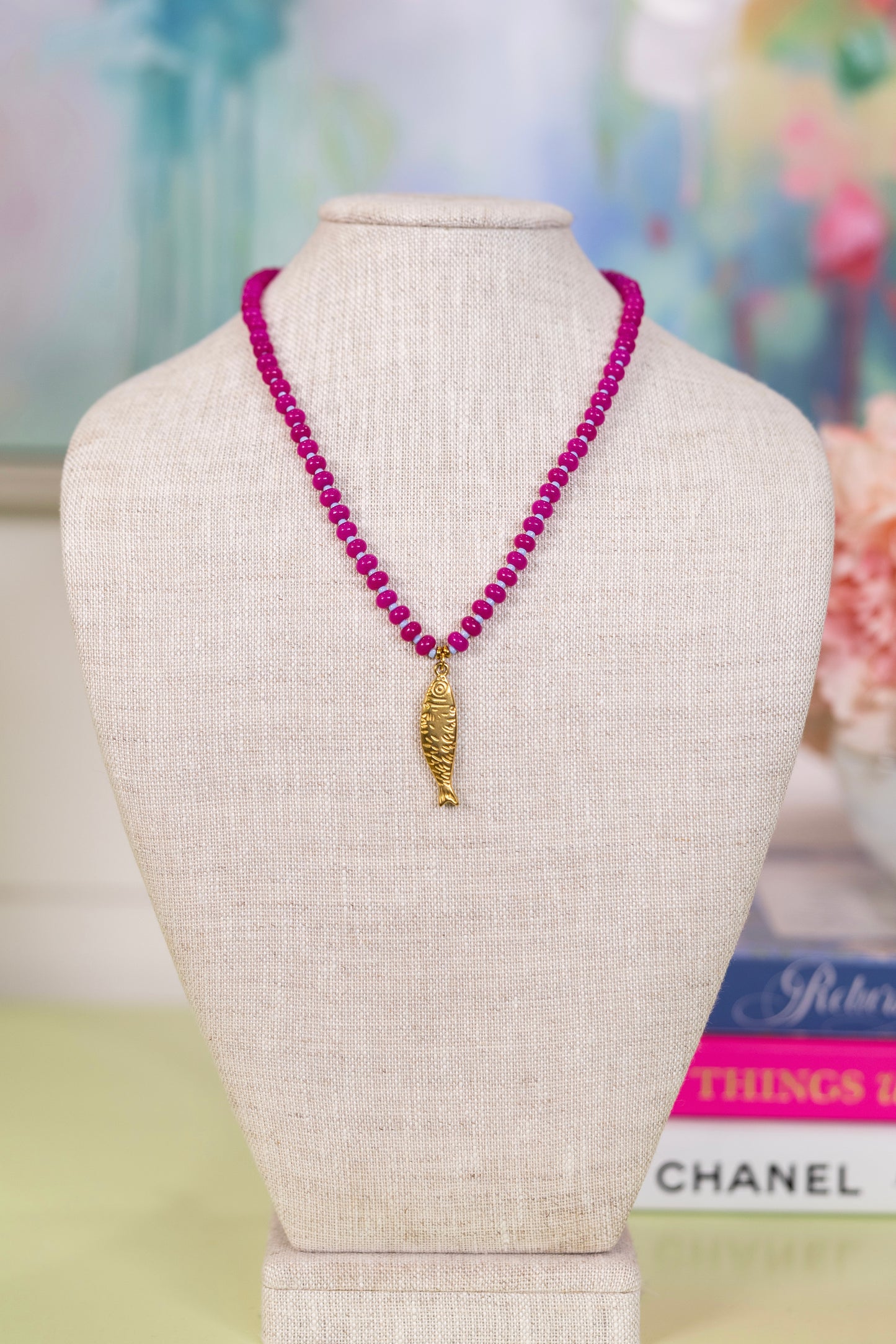 Coolest Catch Necklace | Hart Designs-Necklaces-Hart Designs-The Village Shoppe, Women’s Fashion Boutique, Shop Online and In Store - Located in Muscle Shoals, AL.