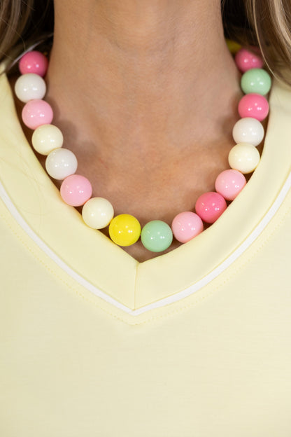 Social Hour Beaded Necklace-Necklaces-Hart Designs-The Village Shoppe, Women’s Fashion Boutique, Shop Online and In Store - Located in Muscle Shoals, AL.