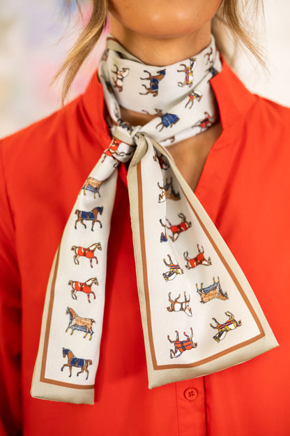 Derby Days Scarf-Scarf-Golden Stella-The Village Shoppe, Women’s Fashion Boutique, Shop Online and In Store - Located in Muscle Shoals, AL.