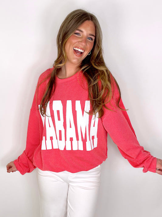 Sweet Home Alabama Sweatshirt-Sweatshirt-Bucketlist-The Village Shoppe, Women’s Fashion Boutique, Shop Online and In Store - Located in Muscle Shoals, AL.