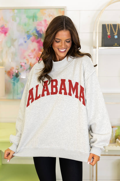 Crimson Tide Reversible Sweatshirt-Sweatshirt-Bucketlist-The Village Shoppe, Women’s Fashion Boutique, Shop Online and In Store - Located in Muscle Shoals, AL.