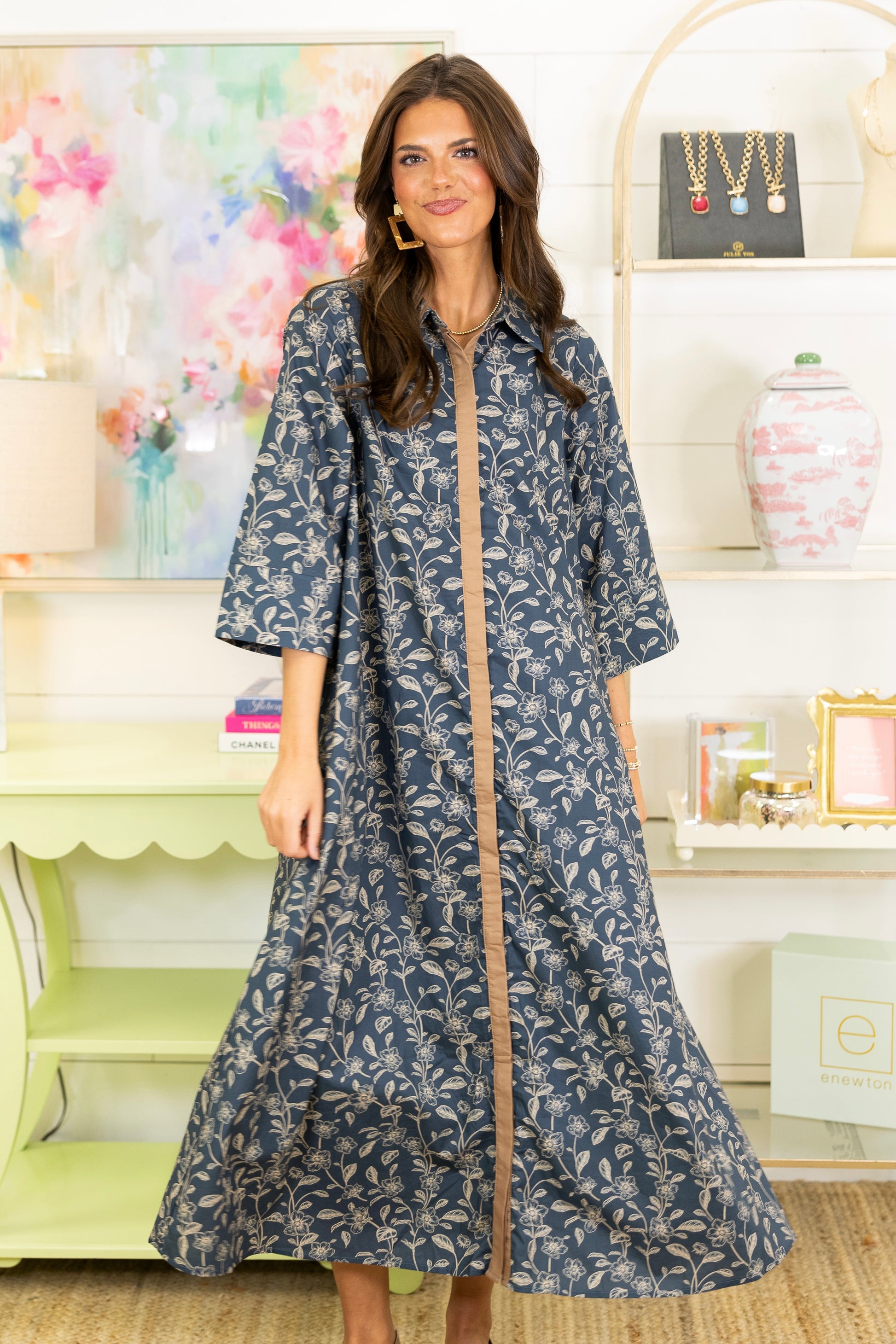 The McCrae Midi Dress-Midi Dress-Entro-The Village Shoppe, Women’s Fashion Boutique, Shop Online and In Store - Located in Muscle Shoals, AL.