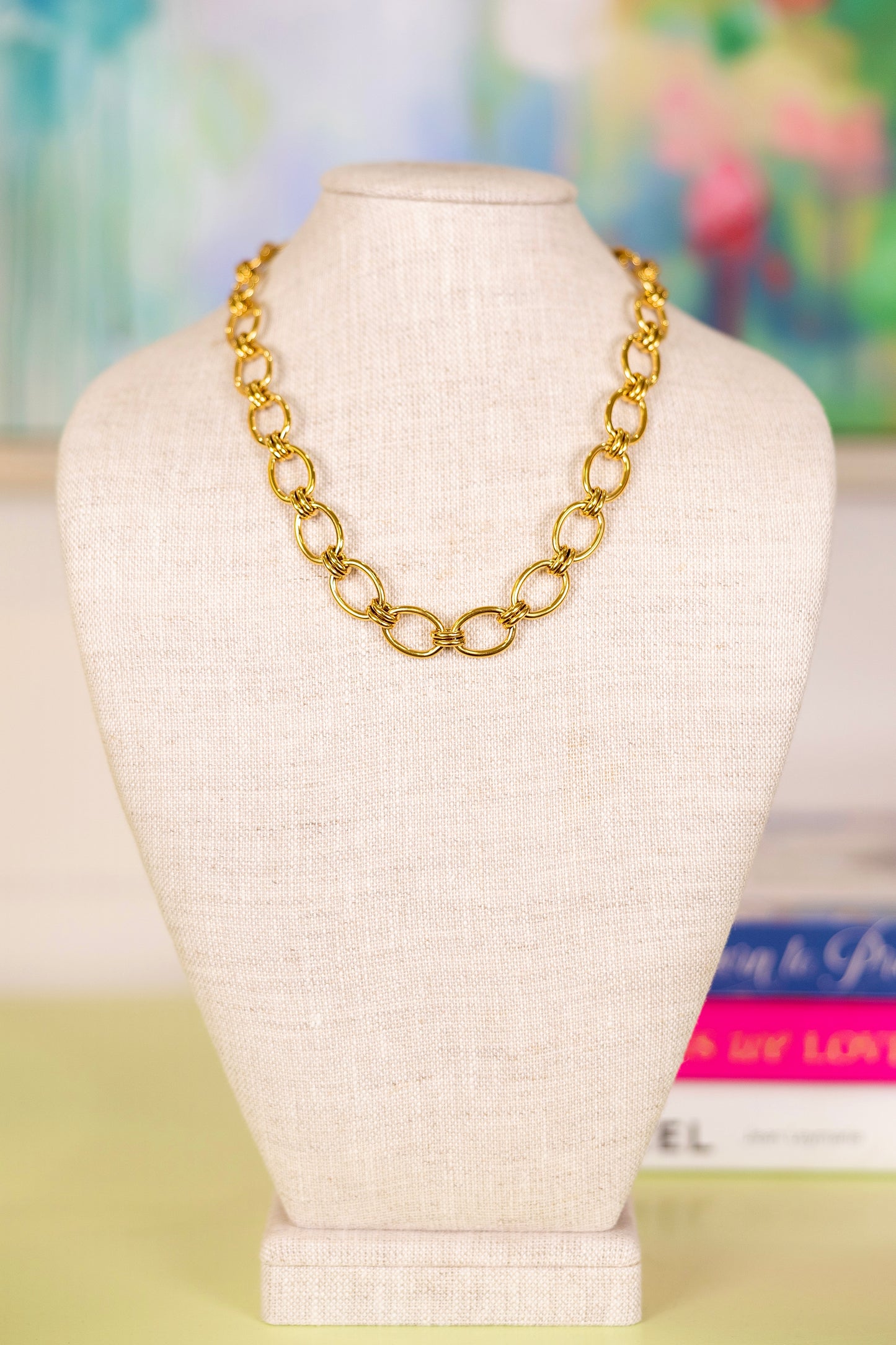 Let's Link Necklace-Necklaces-Chansuttpearls-The Village Shoppe, Women’s Fashion Boutique, Shop Online and In Store - Located in Muscle Shoals, AL.