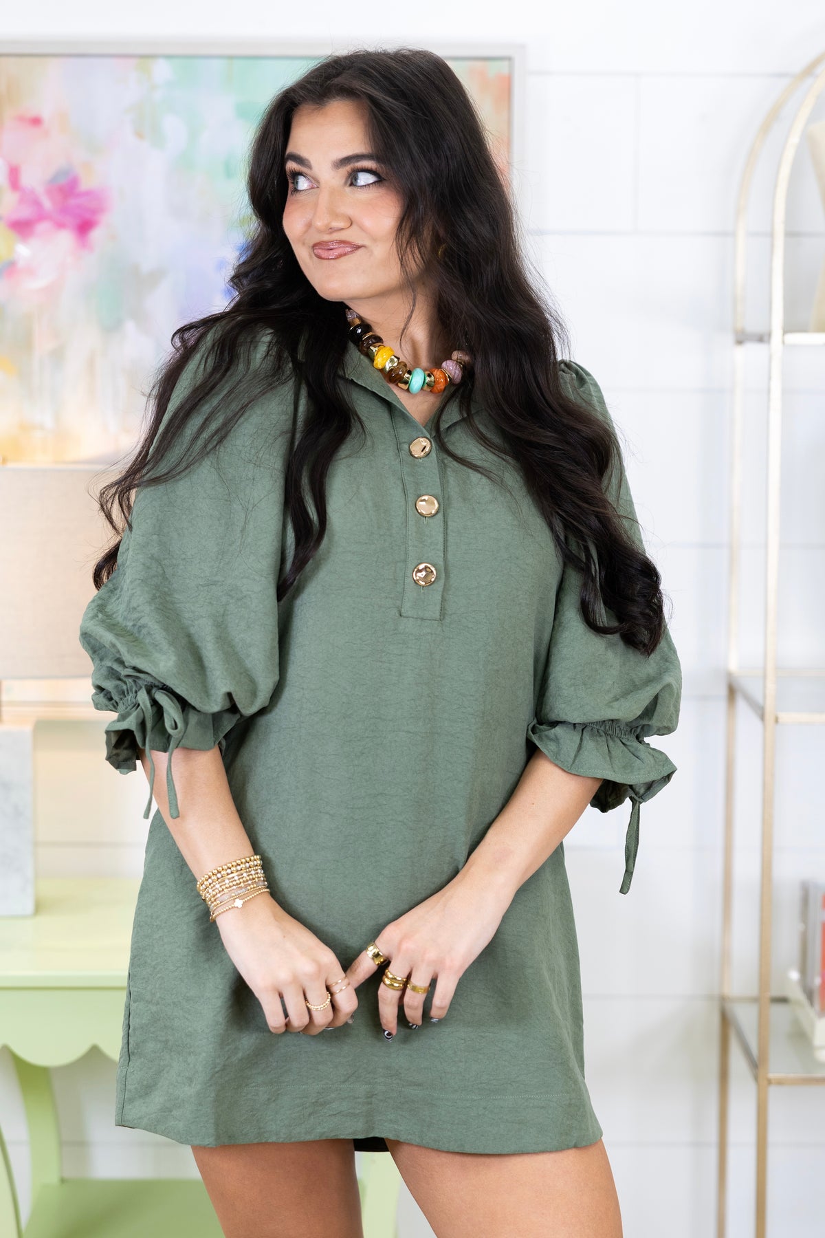 The Josie Dress-Mini Dress-Entro-The Village Shoppe, Women’s Fashion Boutique, Shop Online and In Store - Located in Muscle Shoals, AL.