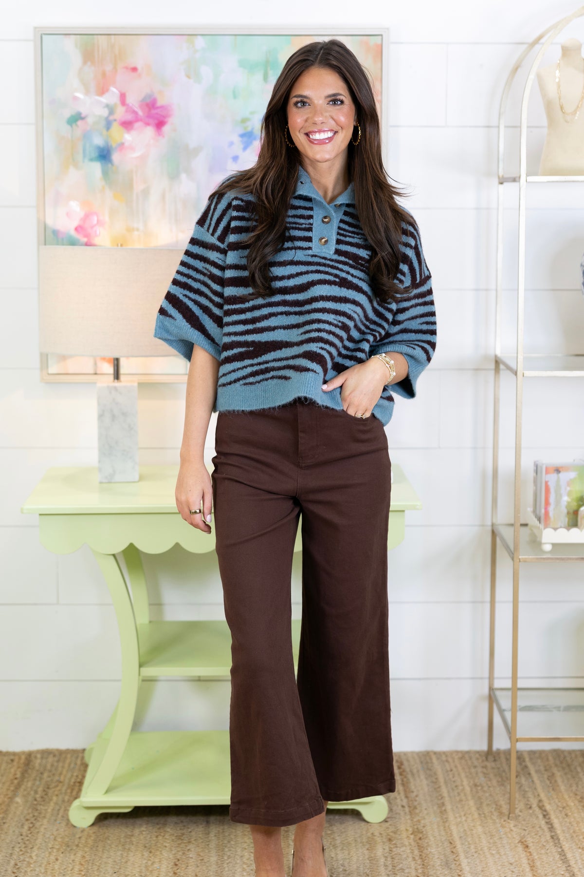 The Jovie Sweater-Sweaters-Entro-The Village Shoppe, Women’s Fashion Boutique, Shop Online and In Store - Located in Muscle Shoals, AL.