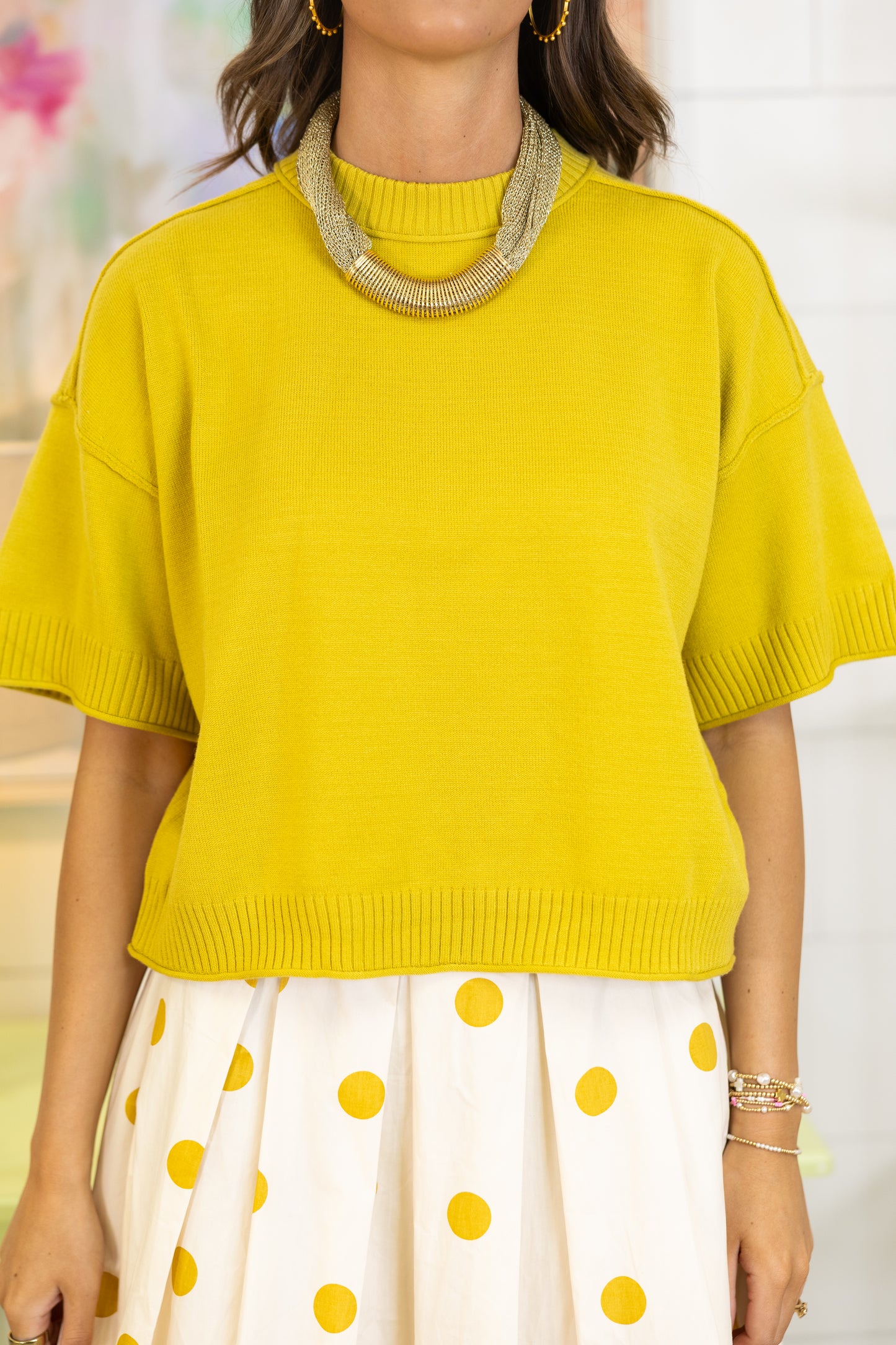 The Coco Short Sleeve Sweater-Short Sleeves-Glam-The Village Shoppe, Women’s Fashion Boutique, Shop Online and In Store - Located in Muscle Shoals, AL.
