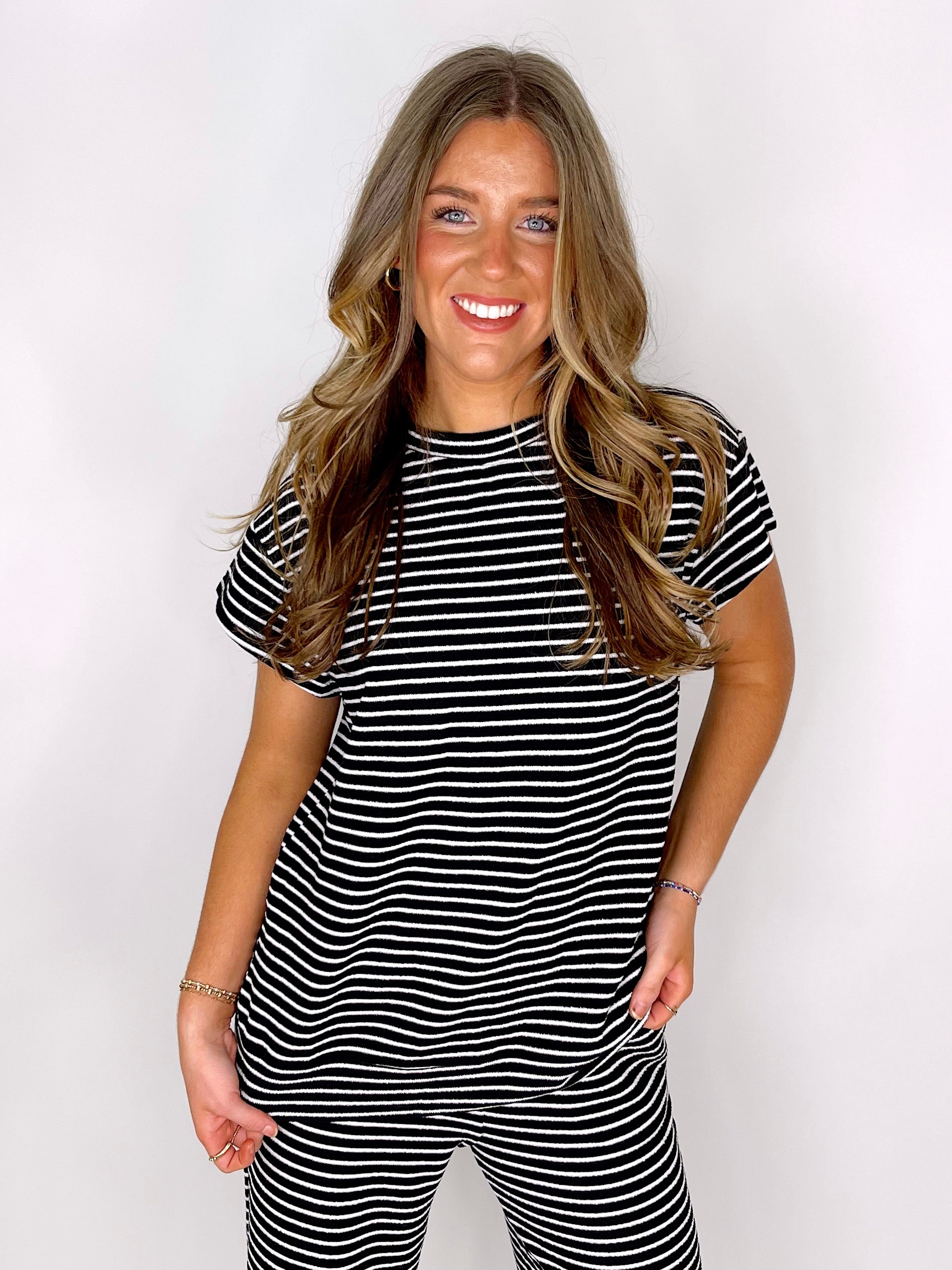The Harper Top-Short Sleeves-See and Be Seen-The Village Shoppe, Women’s Fashion Boutique, Shop Online and In Store - Located in Muscle Shoals, AL.