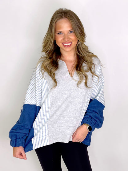 The Aspen Pullover-Long Sleeves-Bucketlist-The Village Shoppe, Women’s Fashion Boutique, Shop Online and In Store - Located in Muscle Shoals, AL.