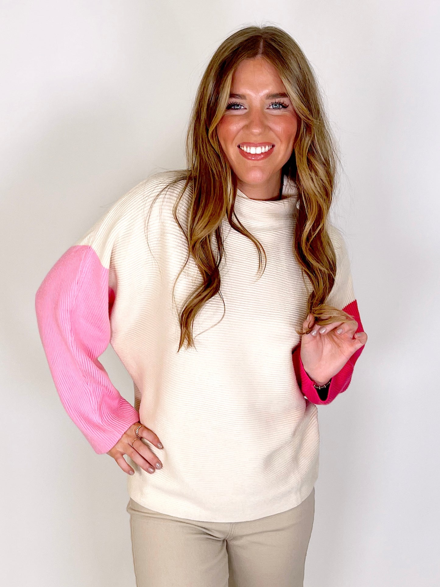 The Leslie Sweater-Sweaters-THML-The Village Shoppe, Women’s Fashion Boutique, Shop Online and In Store - Located in Muscle Shoals, AL.