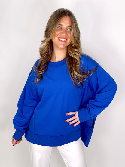 The Dixie Sweatshirt-Sweatshirt-Fantastic Fawn-The Village Shoppe, Women’s Fashion Boutique, Shop Online and In Store - Located in Muscle Shoals, AL.