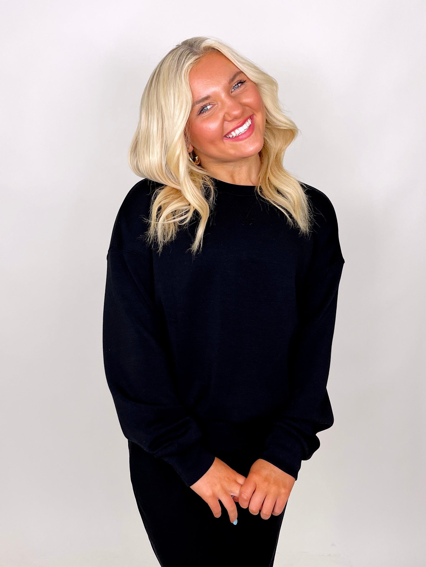 Spanx AirEssentials Crew-Long Sleeves-Spanx-The Village Shoppe, Women’s Fashion Boutique, Shop Online and In Store - Located in Muscle Shoals, AL.