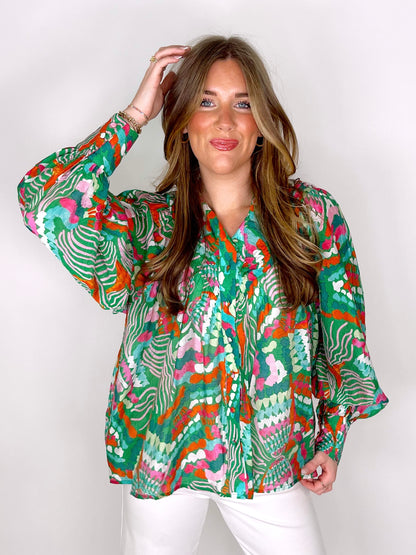 The Meg Top-Blouse-ee:some-The Village Shoppe, Women’s Fashion Boutique, Shop Online and In Store - Located in Muscle Shoals, AL.