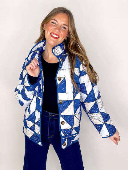 The Kit Quilted Jacket-Jackets-Sundayup-The Village Shoppe, Women’s Fashion Boutique, Shop Online and In Store - Located in Muscle Shoals, AL.