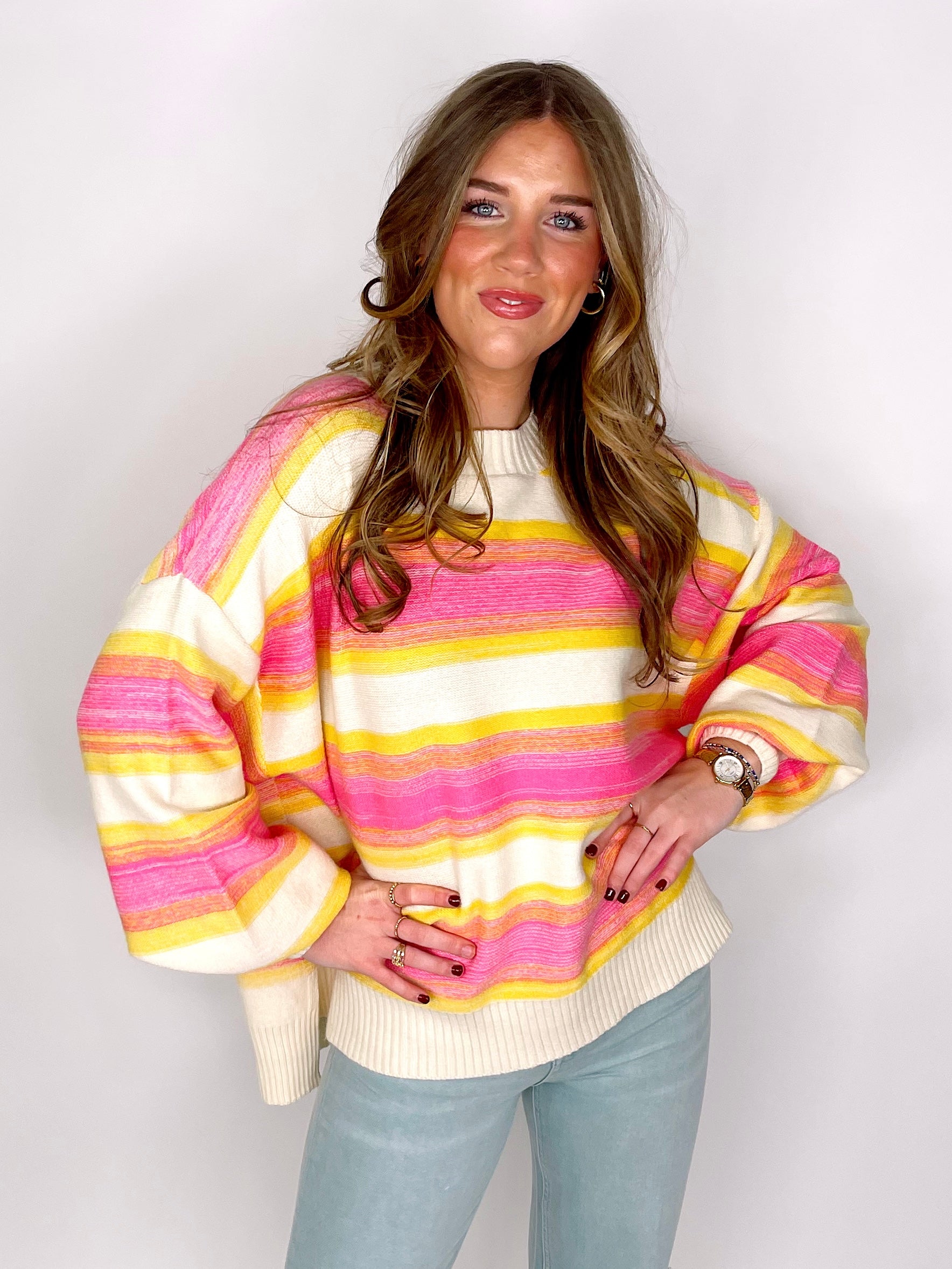 The Amelia Sweater-Sweaters-And The Why-The Village Shoppe, Women’s Fashion Boutique, Shop Online and In Store - Located in Muscle Shoals, AL.