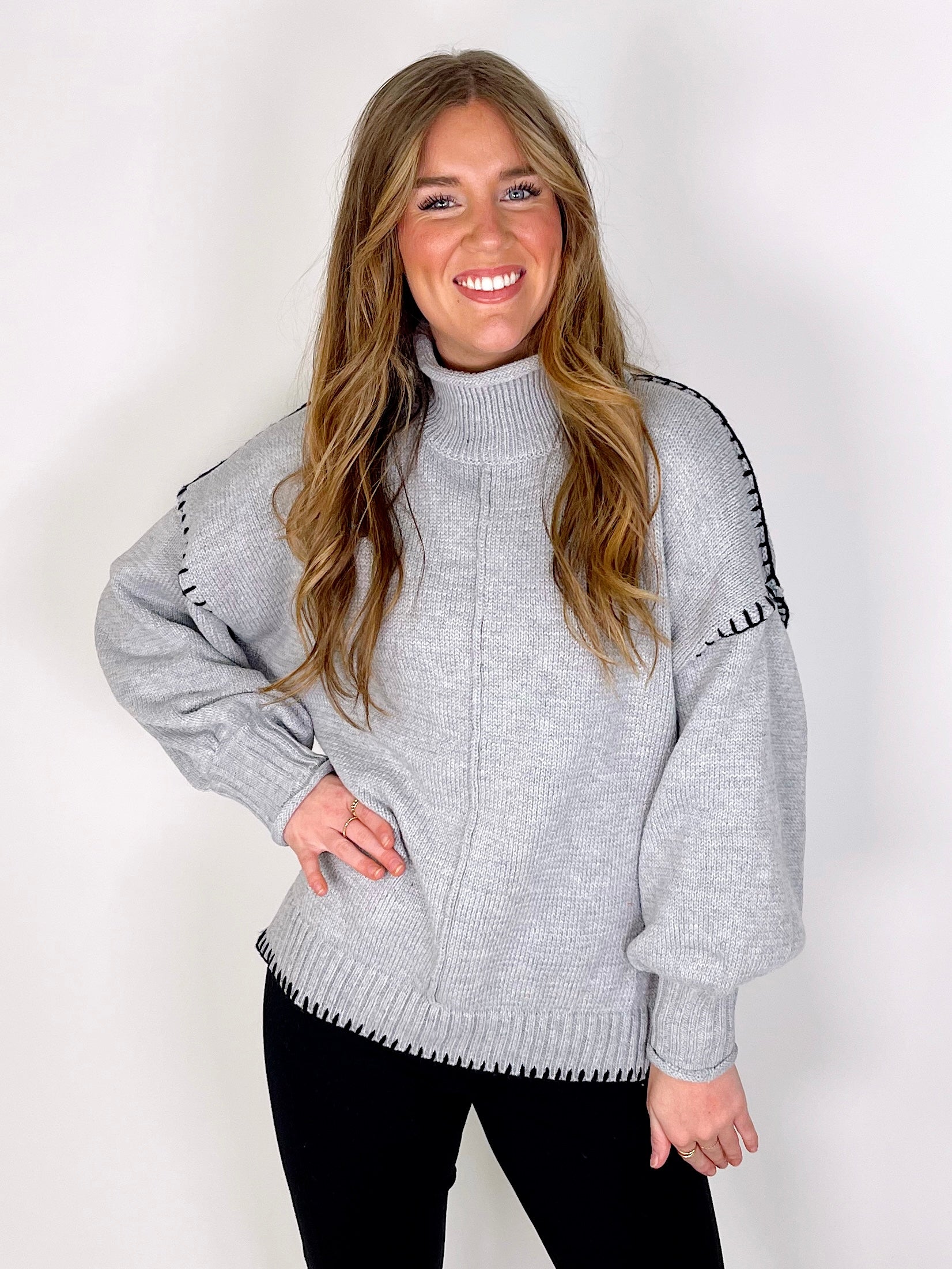 The Melissa Sweater-Sweaters-Anniewear-The Village Shoppe, Women’s Fashion Boutique, Shop Online and In Store - Located in Muscle Shoals, AL.