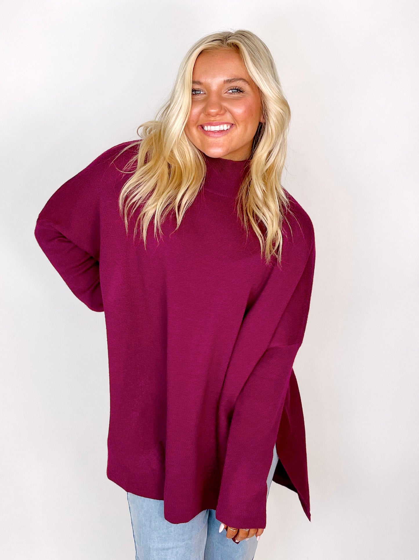 The Quinn Sweater-Sweaters-Entro-The Village Shoppe, Women’s Fashion Boutique, Shop Online and In Store - Located in Muscle Shoals, AL.