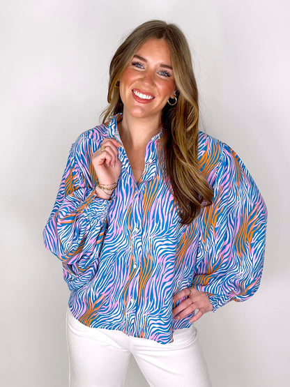 The Lila Blouse-Button-Ups-ee:some-The Village Shoppe, Women’s Fashion Boutique, Shop Online and In Store - Located in Muscle Shoals, AL.