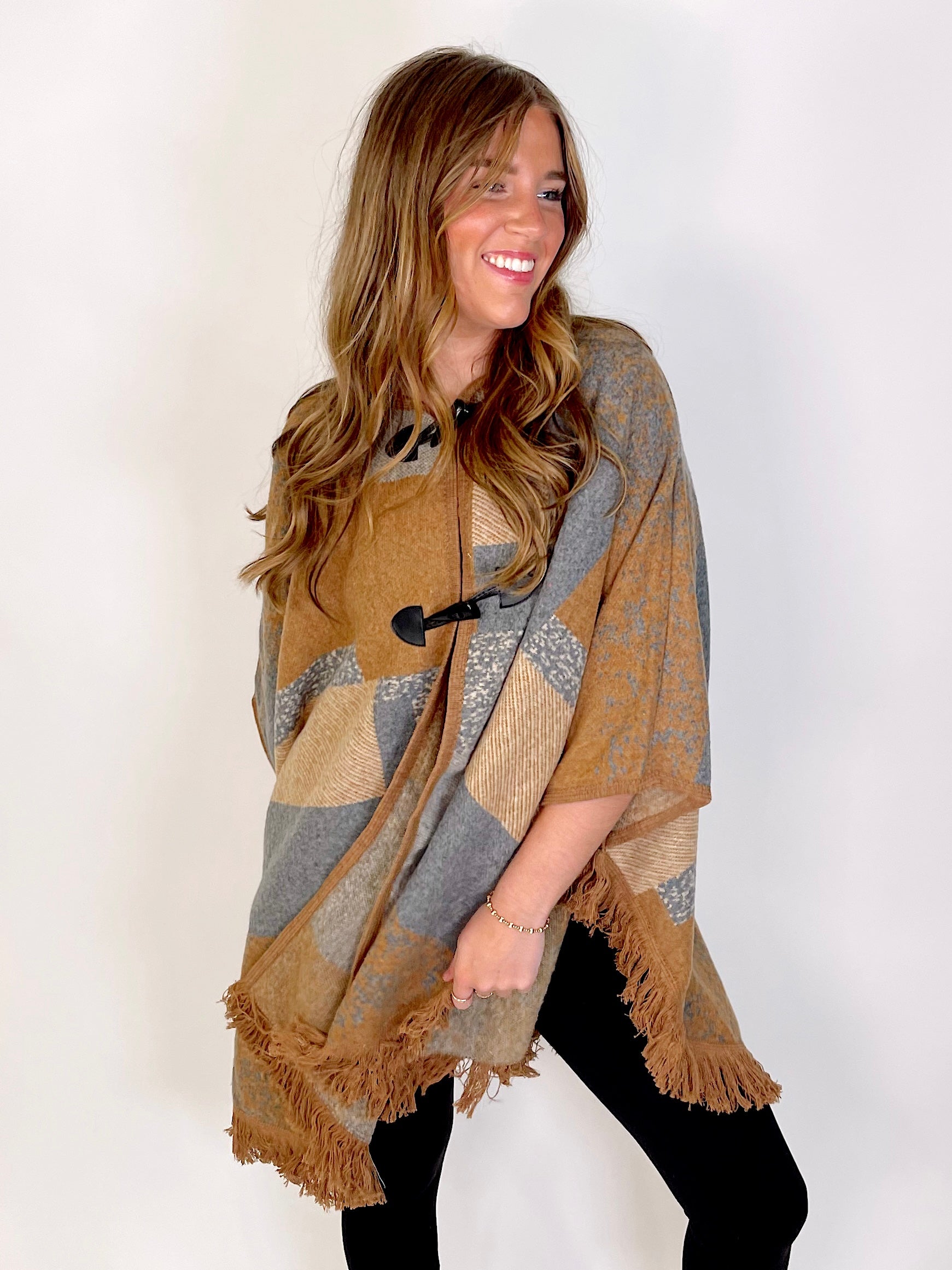 The Ramona Poncho-Poncho-Coco + Carmen-The Village Shoppe, Women’s Fashion Boutique, Shop Online and In Store - Located in Muscle Shoals, AL.