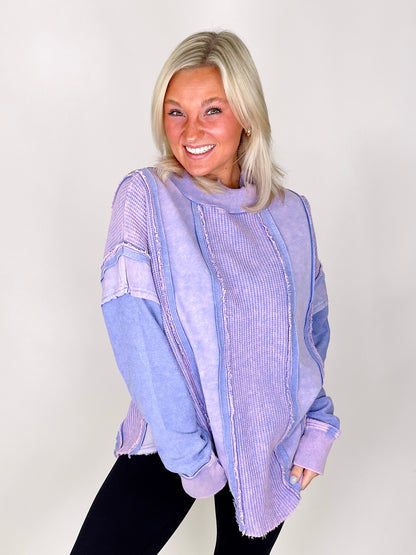 The Harris Pullover-Long Sleeves-Oli & Hali-The Village Shoppe, Women’s Fashion Boutique, Shop Online and In Store - Located in Muscle Shoals, AL.