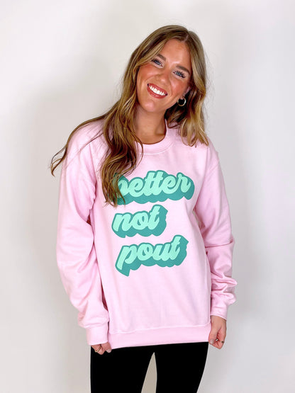 Naughty or Nice Sweatshirt | DOORBUSTER-Sweatshirt-Mugsby-The Village Shoppe, Women’s Fashion Boutique, Shop Online and In Store - Located in Muscle Shoals, AL.