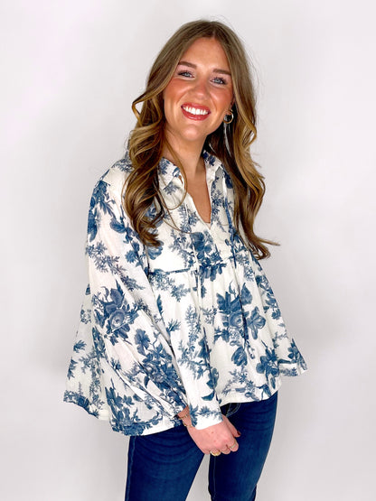 The Faith Top-Blouse-&merci-The Village Shoppe, Women’s Fashion Boutique, Shop Online and In Store - Located in Muscle Shoals, AL.