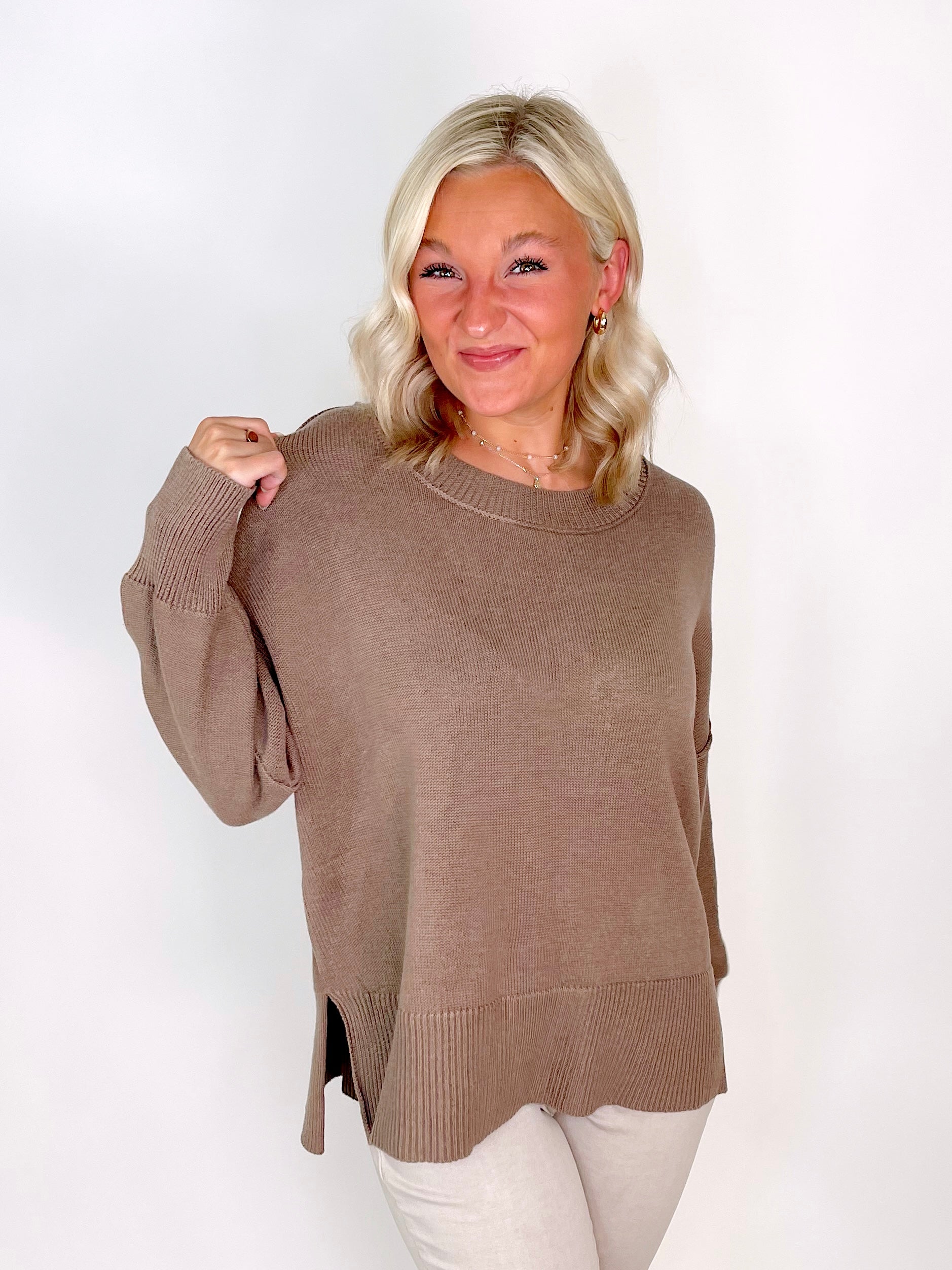 The Channing Sweater-Sweaters-Lavender J-The Village Shoppe, Women’s Fashion Boutique, Shop Online and In Store - Located in Muscle Shoals, AL.