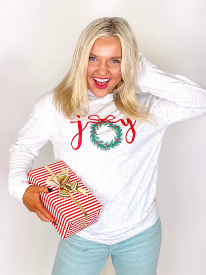 Joy to the World Long Sleeve Tee | DOORBUSTER-Long Sleeves-The Royal Standard-The Village Shoppe, Women’s Fashion Boutique, Shop Online and In Store - Located in Muscle Shoals, AL.