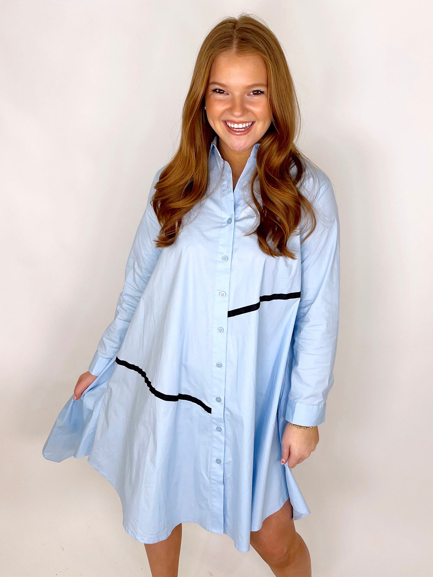 The Erica Shirt Dress-Mini Dress-Joh-The Village Shoppe, Women’s Fashion Boutique, Shop Online and In Store - Located in Muscle Shoals, AL.